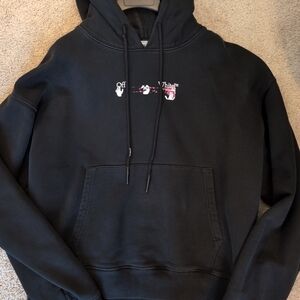 Off white acrylic arrows hoodie
